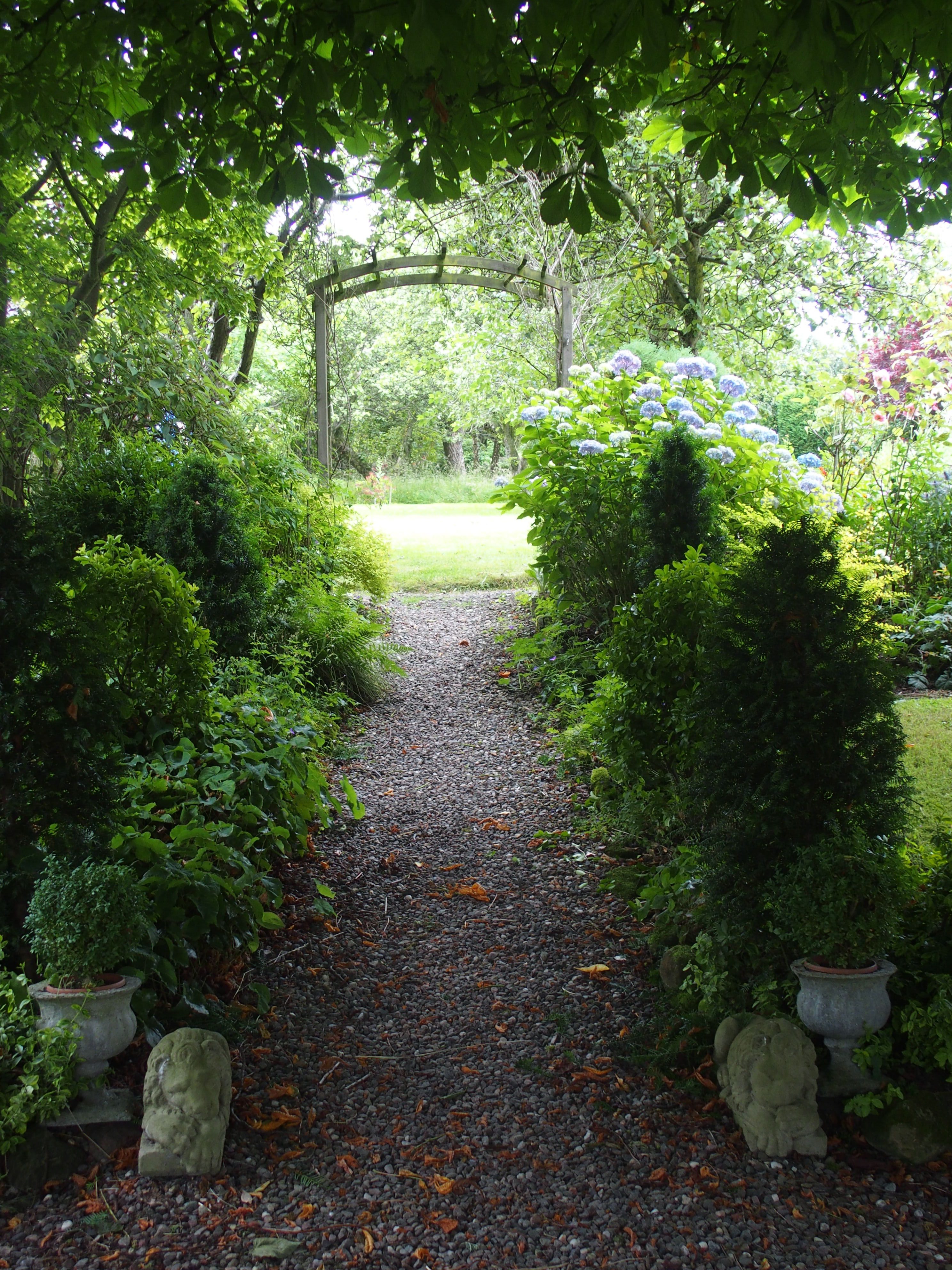 Garden Path and Archway